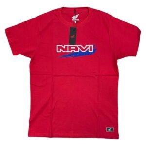 Remera Honda Navi - Rojo